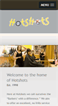 Mobile Screenshot of hotshotsbarbers.co.uk